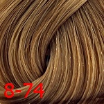 Estel Princess Essex 8/74-Светло-русый коричнево-медный /карамель